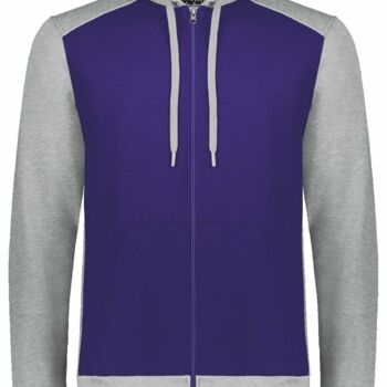 Unisex Eco Revive™ Three-Season Triblend Fleece Full-Zip Hooded Sweatshirt Thumbnail