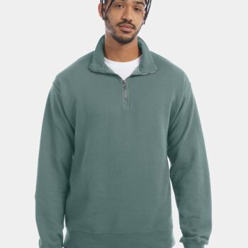 Unisex Garment-Dyed Quarter-Zip Sweatshirt Thumbnail