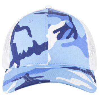 OTTO CAP® Camouflage 6 Panel Low Profile Mesh Back Trucker Hat Thumbnail