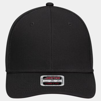 OTTO CAP® OTTO COMFY FIT® 6 Panel Low Profile Mesh Back Trucker Hat Thumbnail