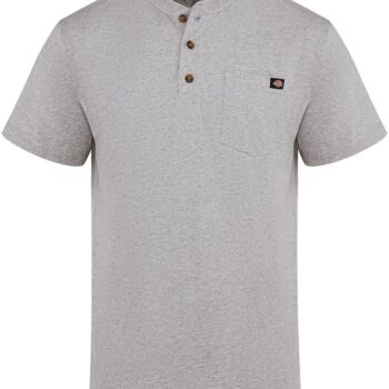 Men's Heavyweight Traditional Short Sleeve Henley Thumbnail