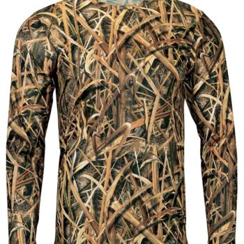 Men's Oxford Performance Camo Print Long Sleeve T-Shirt Thumbnail