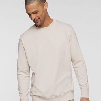 Unisex Vintage Wash Fleece Crewneck Sweatshirt Thumbnail