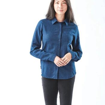 WOMEN'S DOCKYARD LONG SLEEVE TWILL SHIRT Thumbnail