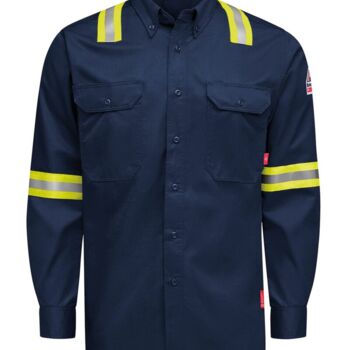 Men's Nomex® Comfort Enhanced-Vis Woven Long Sleeve Shirt Thumbnail