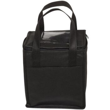 Non-Woven Cubic Lunch Cooler Bag With ID Slot Thumbnail
