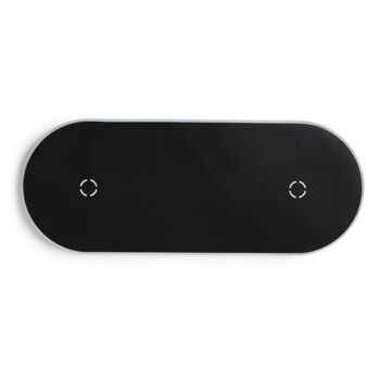 Light-Up-Your-Logo Duo Wireless Charging Pads Thumbnail