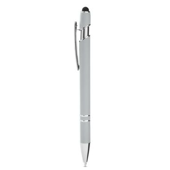 Rubberized Aluminum Click Stylus Pen Thumbnail