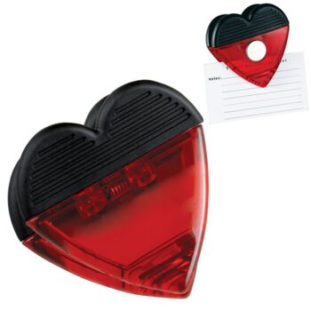 Heart Magnetic Memo Clip Thumbnail