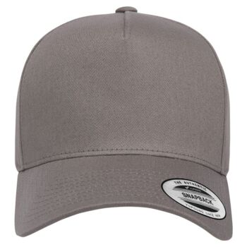 Retro Cotton Blend Trucker Snapback Cap Thumbnail