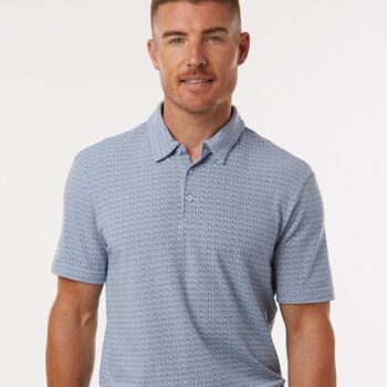 Men's Blended Printed Polo Thumbnail