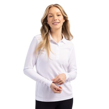 Clique Ice Pique Women's Long Sleeve Tech Polo Thumbnail