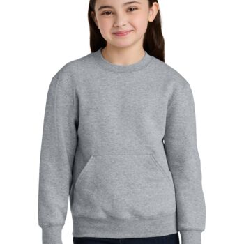 Youth Core Fleece Crewneck Pocket Sweatshirt Thumbnail