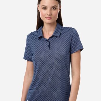 Women's 4-Way Stretch Printed Polo Thumbnail