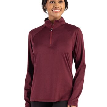 Cutter & Buck Coastline Epic Comfort Recycled Women’s Quarter Zip Thumbnail