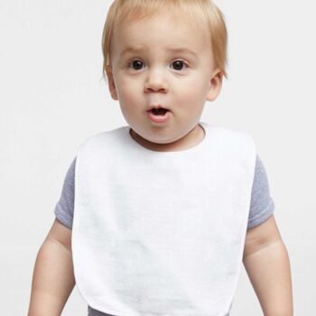 RBTSK INFNT TERRY SNAP BIB Thumbnail