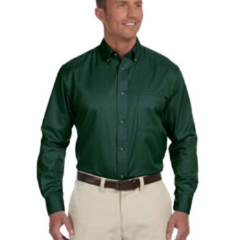 Men's Easy Blend™ Long-Sleeve Twill Shirt with Stain-Release Thumbnail