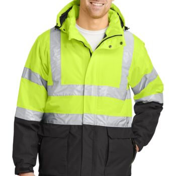 Ansi 107 Class 3 Safety Heavyweight Parka Thumbnail