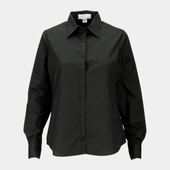Women's Blended Poplin Shirt Thumbnail