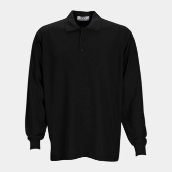 Long Sleeve Soft-Blend Pique Polo Thumbnail