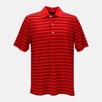 Greg Norman Play Dry? Aerated Weatherknit Stripe Polo Thumbnail