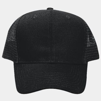 OTTO CAP® 6 Panel Mid Profile Mesh Back Trucker Hat Thumbnail