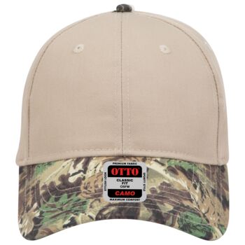 OTTO CAP® Camouflage 6 Panel Low Profile Baseball Cap Thumbnail