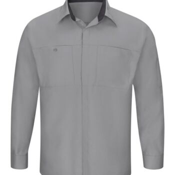 Men's Tall Performance Plus Long Sleeve Shirt with OilBlok Technology Thumbnail