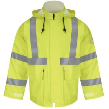 Men's Hi-Visibility Flame-Resistant Rain Jacket Thumbnail