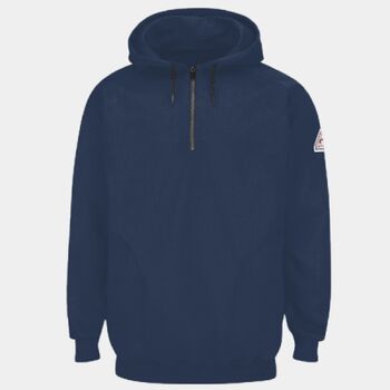 Men's Flame Resistant Quarter-Zip Hooded Sweatshirt Thumbnail