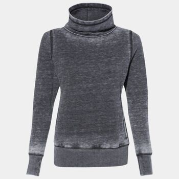 Women’s Zen Fleece Cowl Neck Sweatshirt Thumbnail