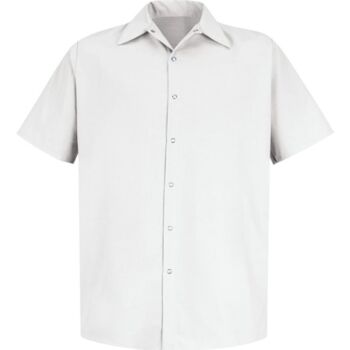 Men's Tall Specialized Short Sleeve Pocketless Work Shirt Thumbnail