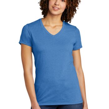 Women's Tri Blend V Neck Tee Thumbnail