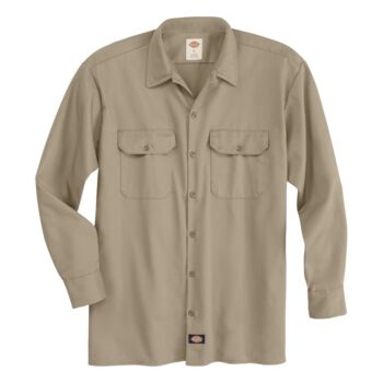 Men's Heavyweight Cotton Long Sleeve Shirt Thumbnail
