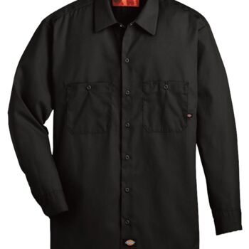 Men's Industrial Long Sleeve Work Shirt Thumbnail