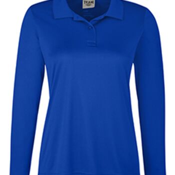 Ladies' Zone Performance Long Sleeve Polo Thumbnail
